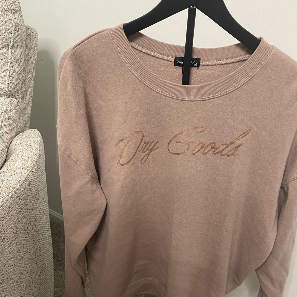 Dry Goods Women's Beige Sweatshirt